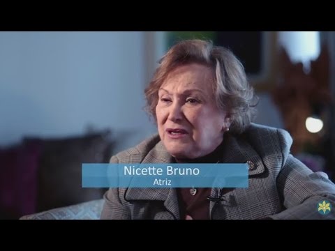 Nicette Bruno falando sobre espiritismo, reencarnação e causa e efeito
