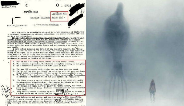 Documentos do FBI confirmam a existência de humanos gigantes como alienígenas em um relatório desclassificado de 1947