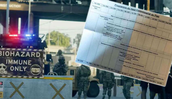 Eles filtram um documento que mostra a 'agenda secreta' para 2021