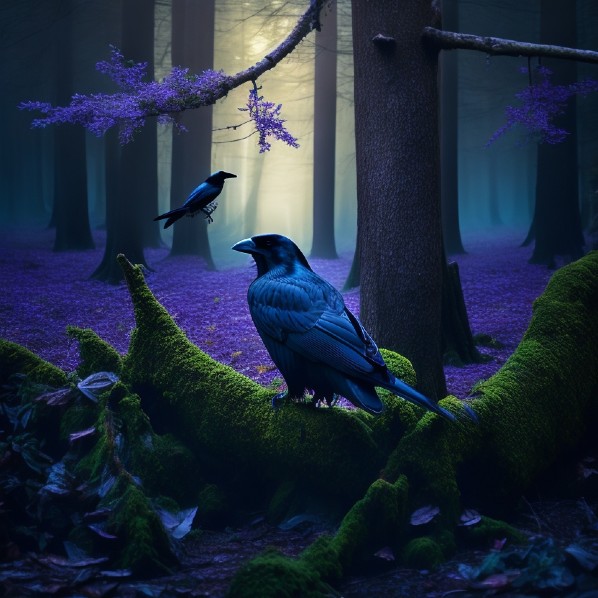 O significado espiritual de sonhar com um corvo